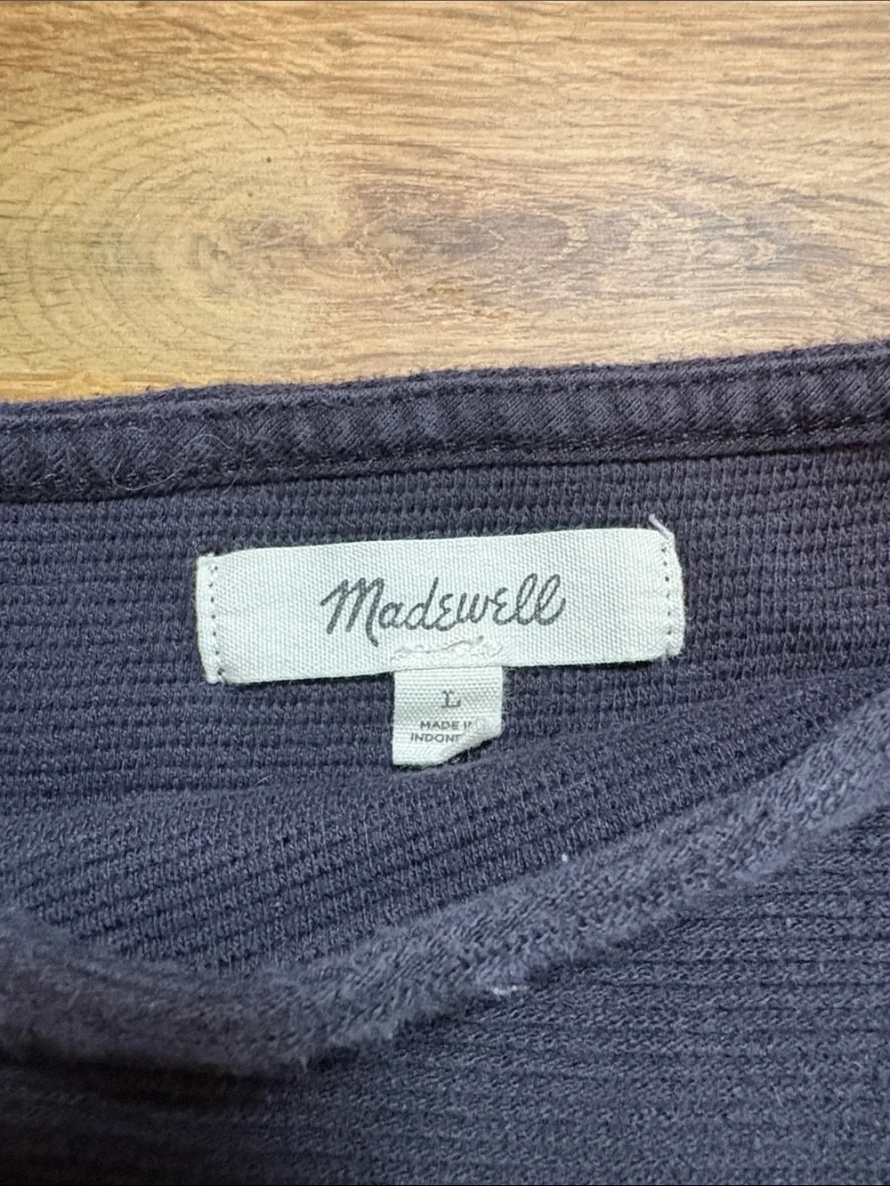 Madewell cropped ribbed